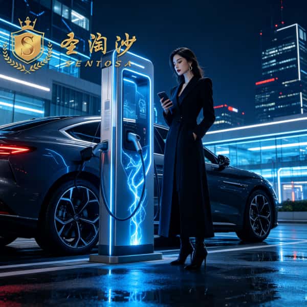 圣淘沙公司织密充电网络，充电桩撑起新能源汽